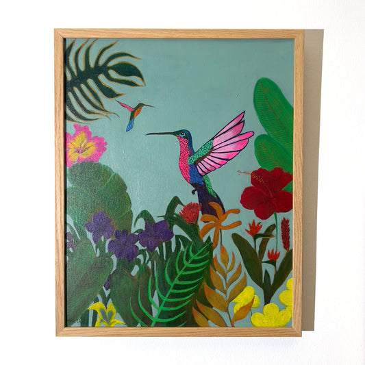 Hummingbird by Vineetha Vivekanandan