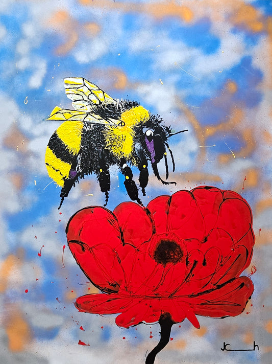 'BUZZING.' by Johno Cornish (Screwdriver Artist)