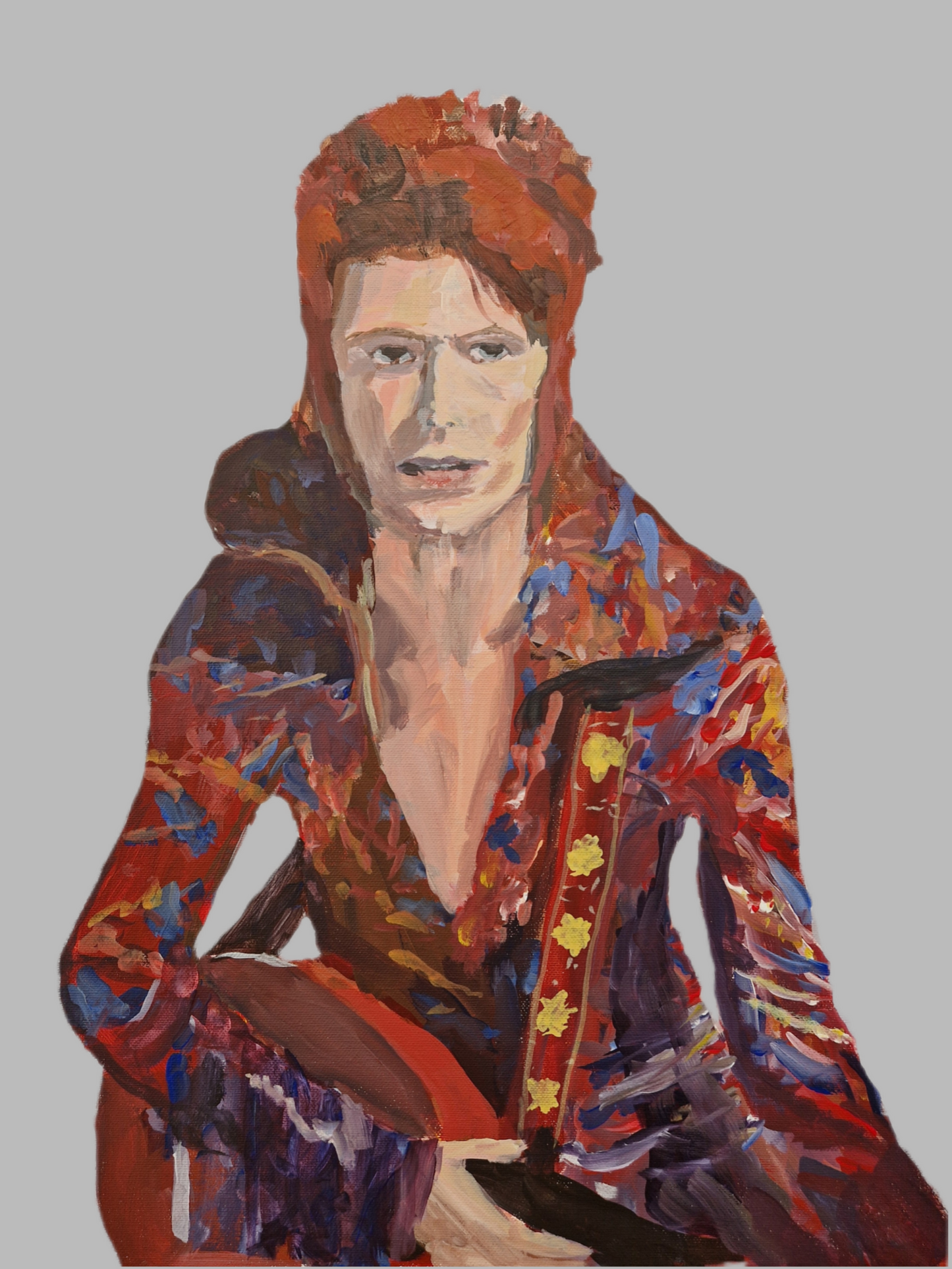 'David Bowie, Ziggy Stardust era' by Cathy Wood