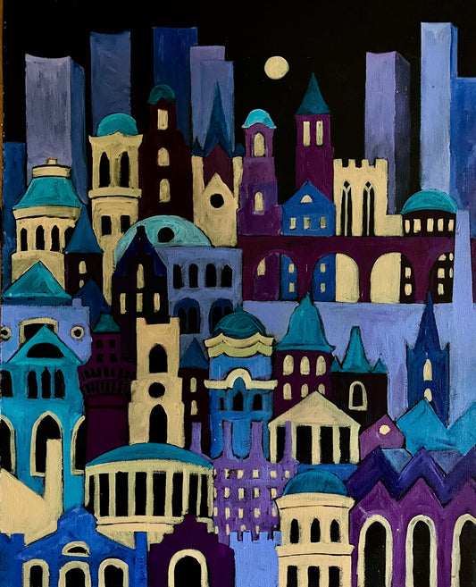 'Midnight Manchester' by Jane Fraser